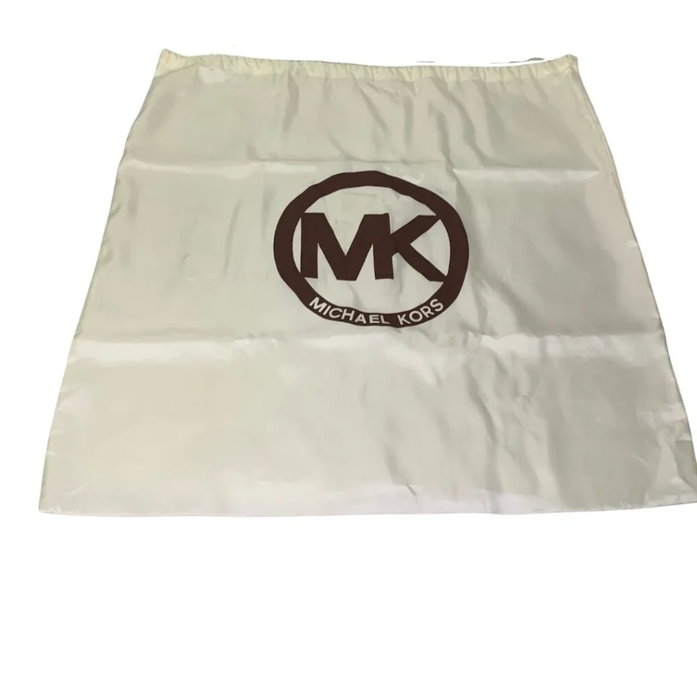 Michael Kors Silky White Dust bag Large Logo